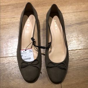 Zara TRF Ballet Flats
